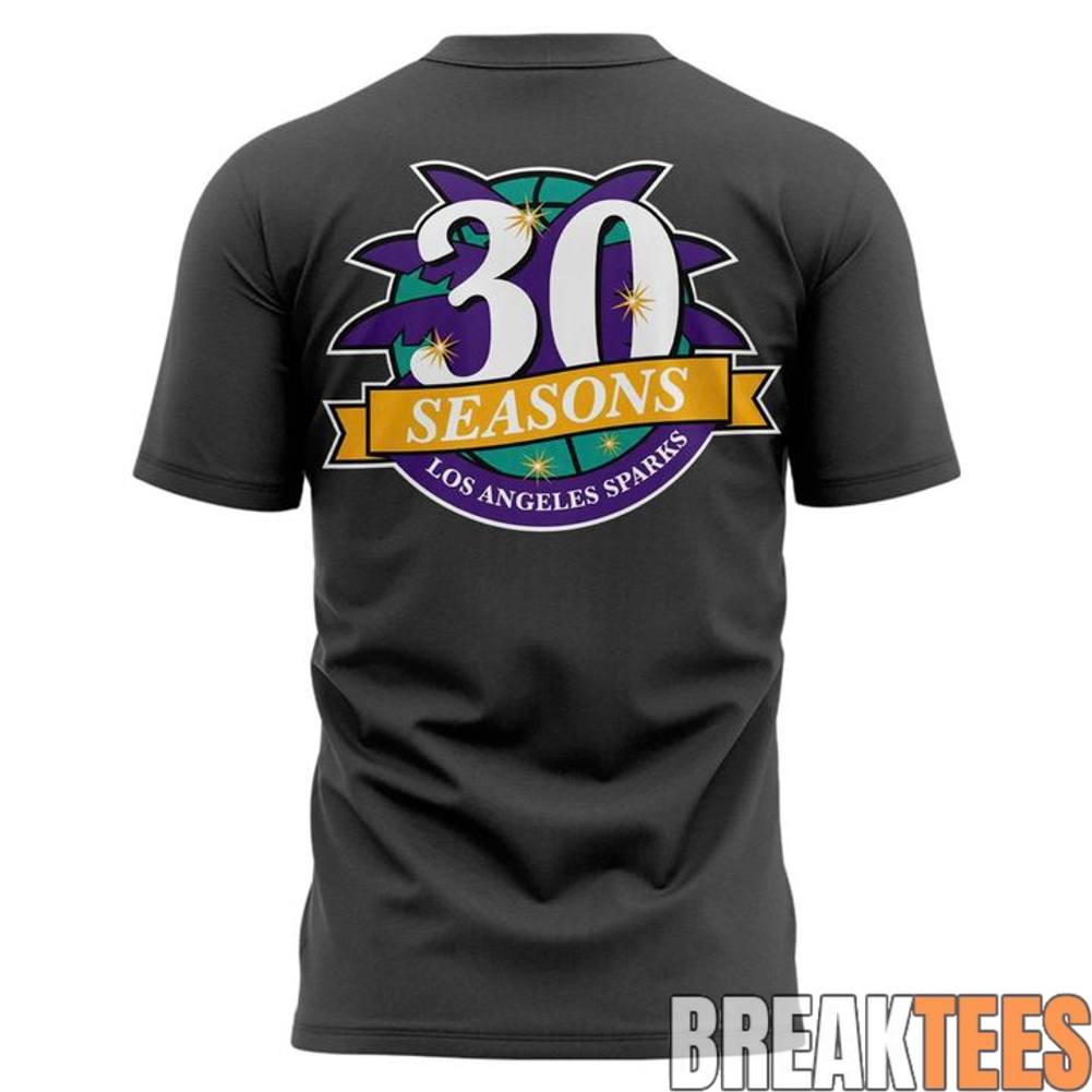 Los Angeles Sparks 2026 New T-Shirt – Grey