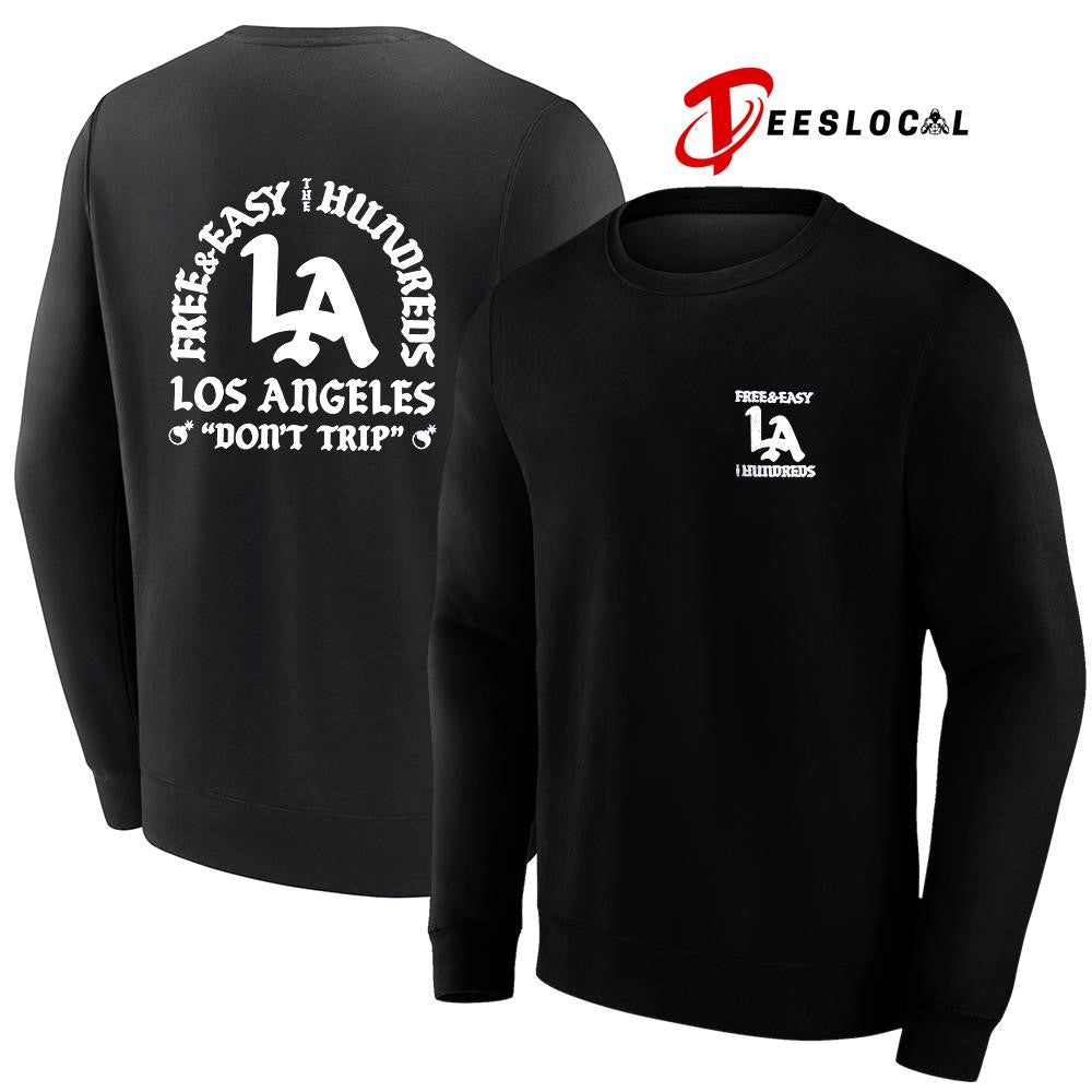 Los Angeles The Hundreds free and easy don’t trip graphic shirt