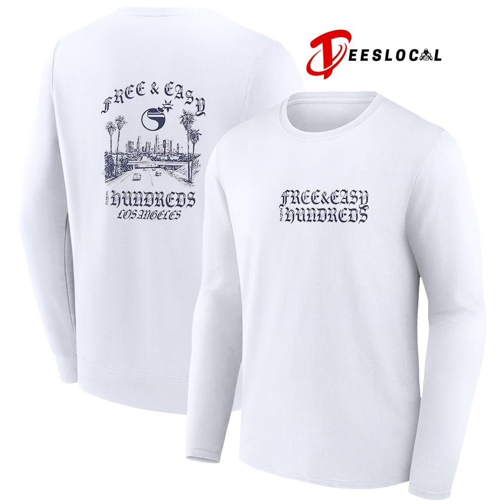 Los Angeles The Hundreds free and easy freeway graphic shirt