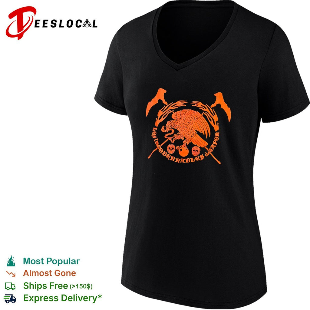 Los Irregoberrables de Japor Eagle Skull Mexican Culture Symbolism Red Ink shirt