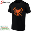 Los Irregoberrables de Japor Eagle Skull Mexican Culture Symbolism Red Ink shirt