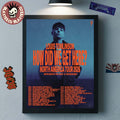 Louis Tomlinson How Did We Get Here North America Tour 2026 Schedule Tour Dates Poster Canvas