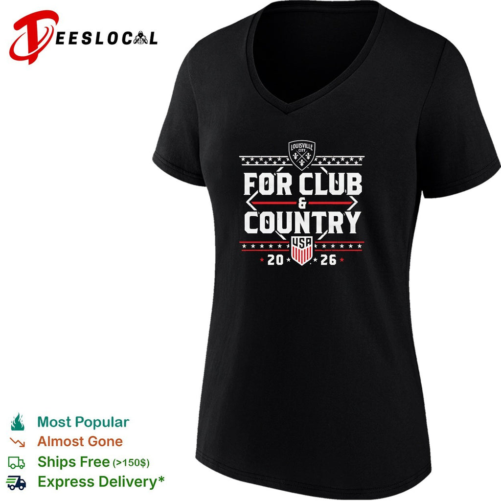 Louisville City FC for club and country USA 2026 soccer shirt