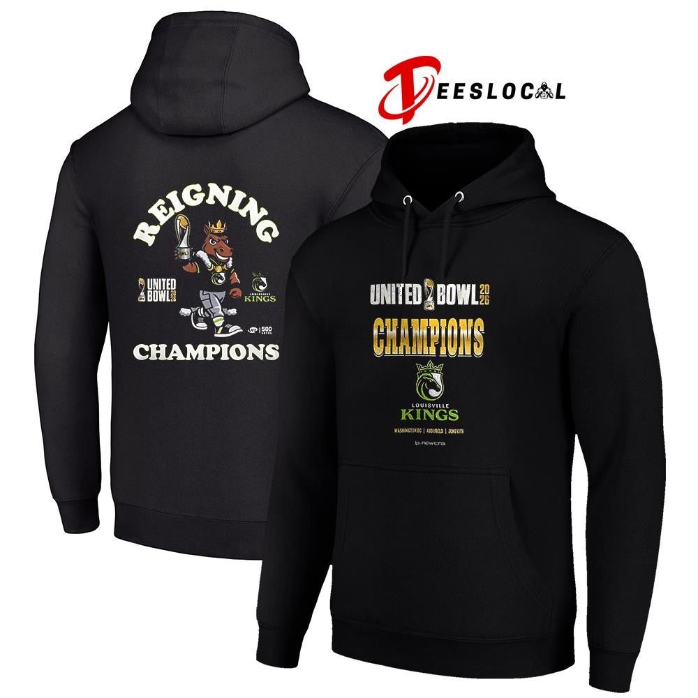 Louisville Kings UFL Champions United Bowl mascot shirt