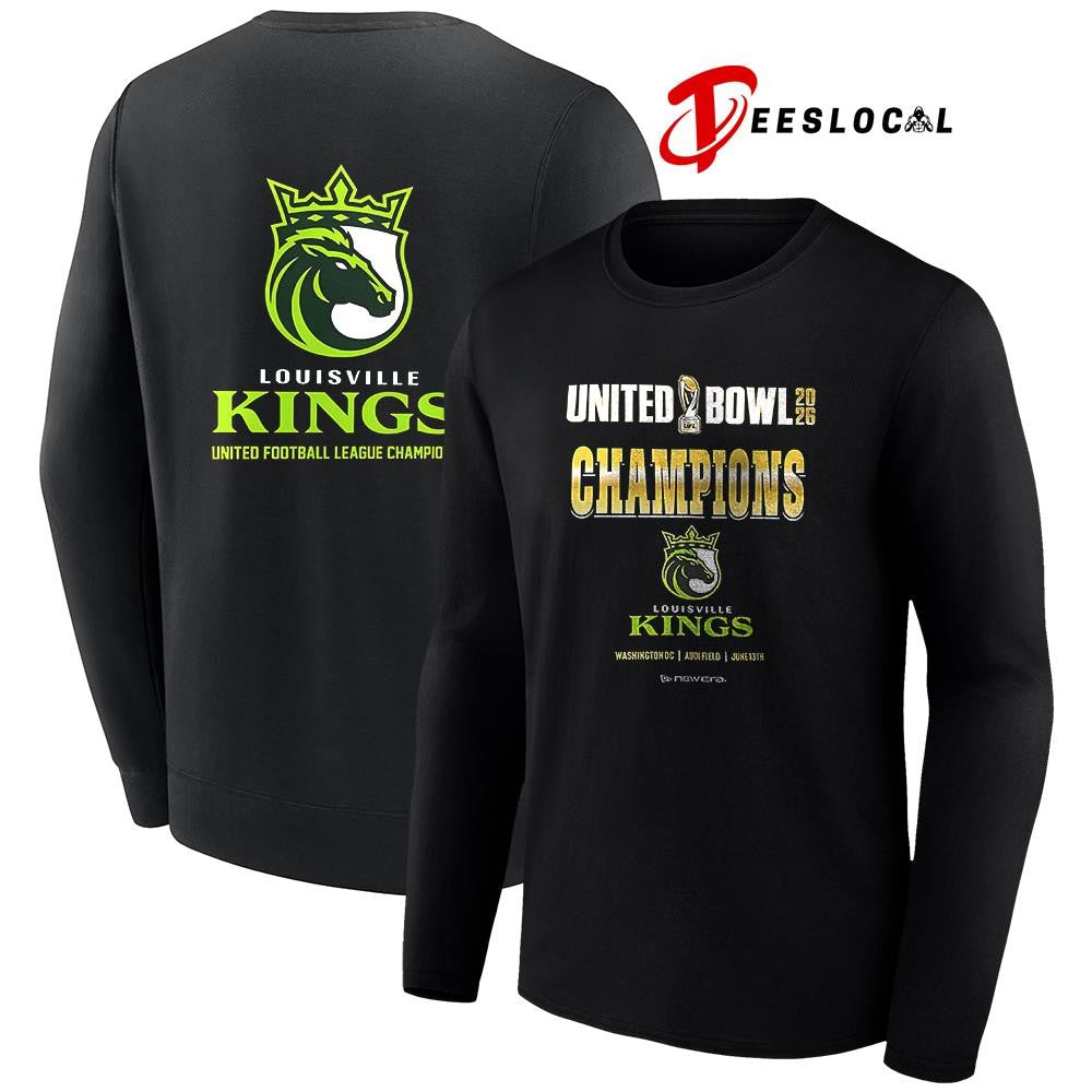 Louisville Kings UFL Champions logo shirt
