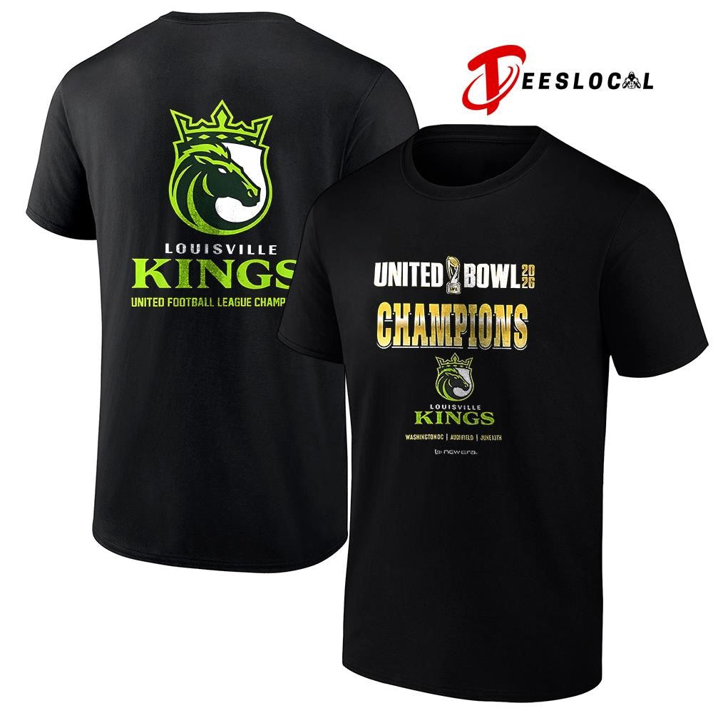 Louisville Kings UFL Champions logo shirt