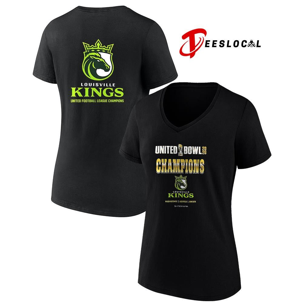 Louisville Kings UFL Champions logo shirt