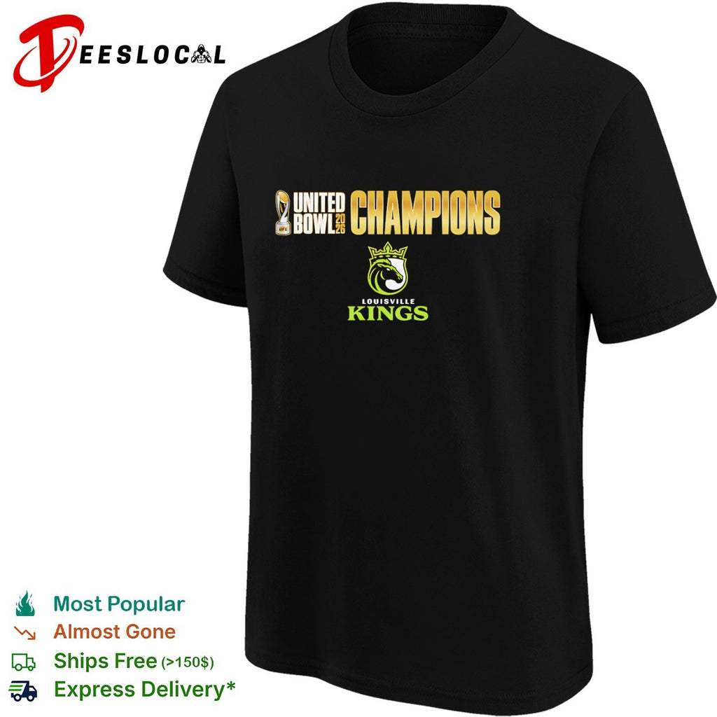 Louisville Kings United Bowl 2026 Champions UFL shirt