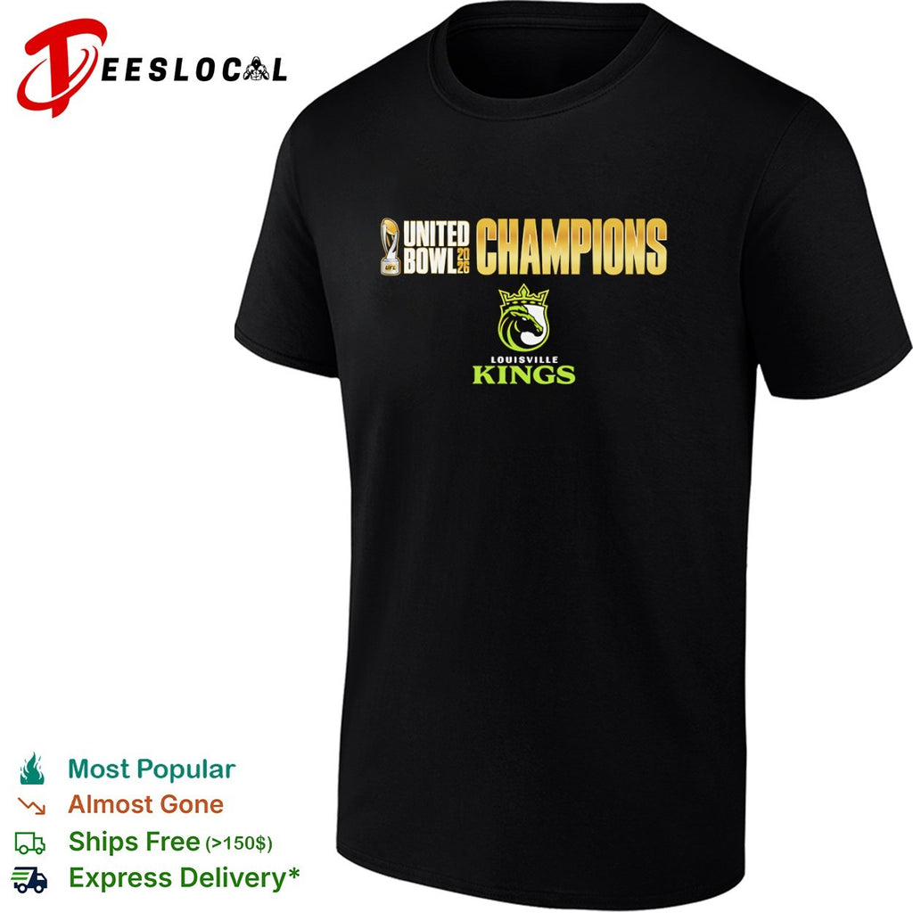 Louisville Kings United Bowl 2026 Champions UFL shirt