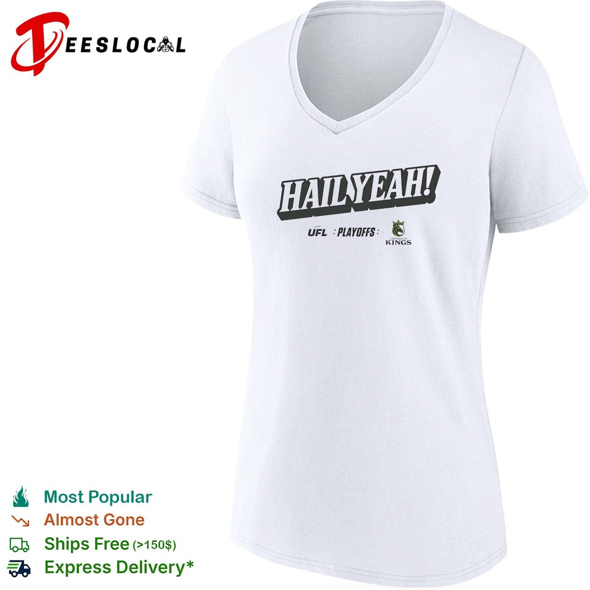 Louisville Kings hail yeah UFL playoffs shirt