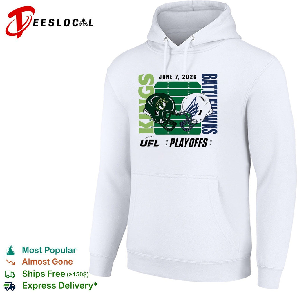 Louisville Kings vs St. Louis Battlehawks 2026 UFL Playoffs Football Helmet Matchup shirt