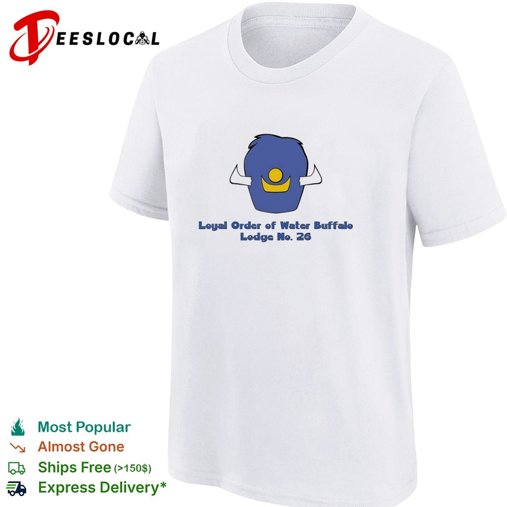 Loyal Order of Water Buffalo Lodge No 26 The Flintstones Cartoon TV Series shirt