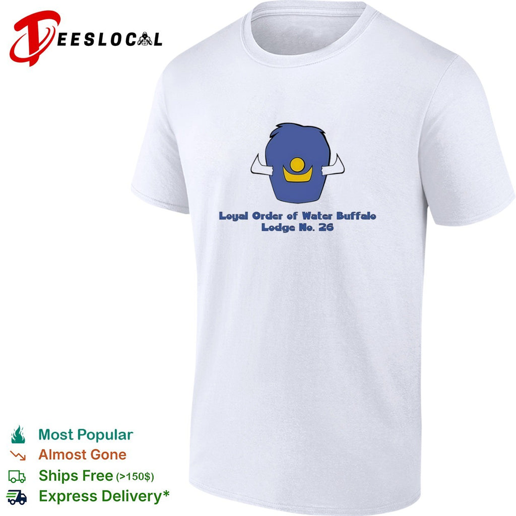Loyal Order of Water Buffalo Lodge No 26 The Flintstones Cartoon TV Series shirt