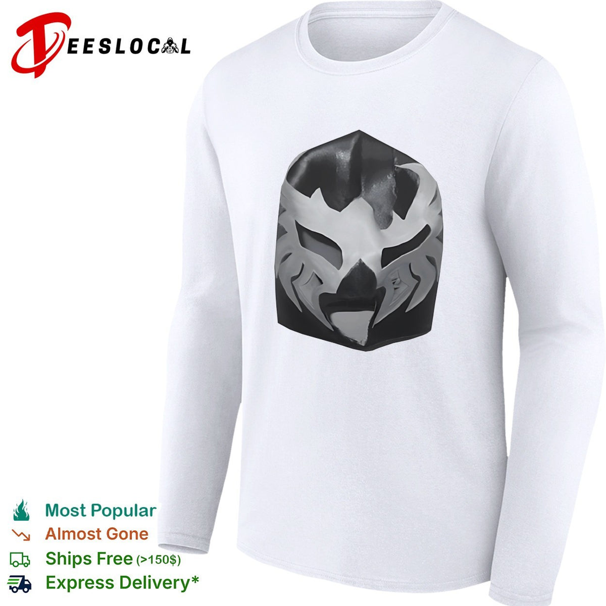 Lucha Libre Wrestling Mask Professional Mexican Luchador Costume shirt