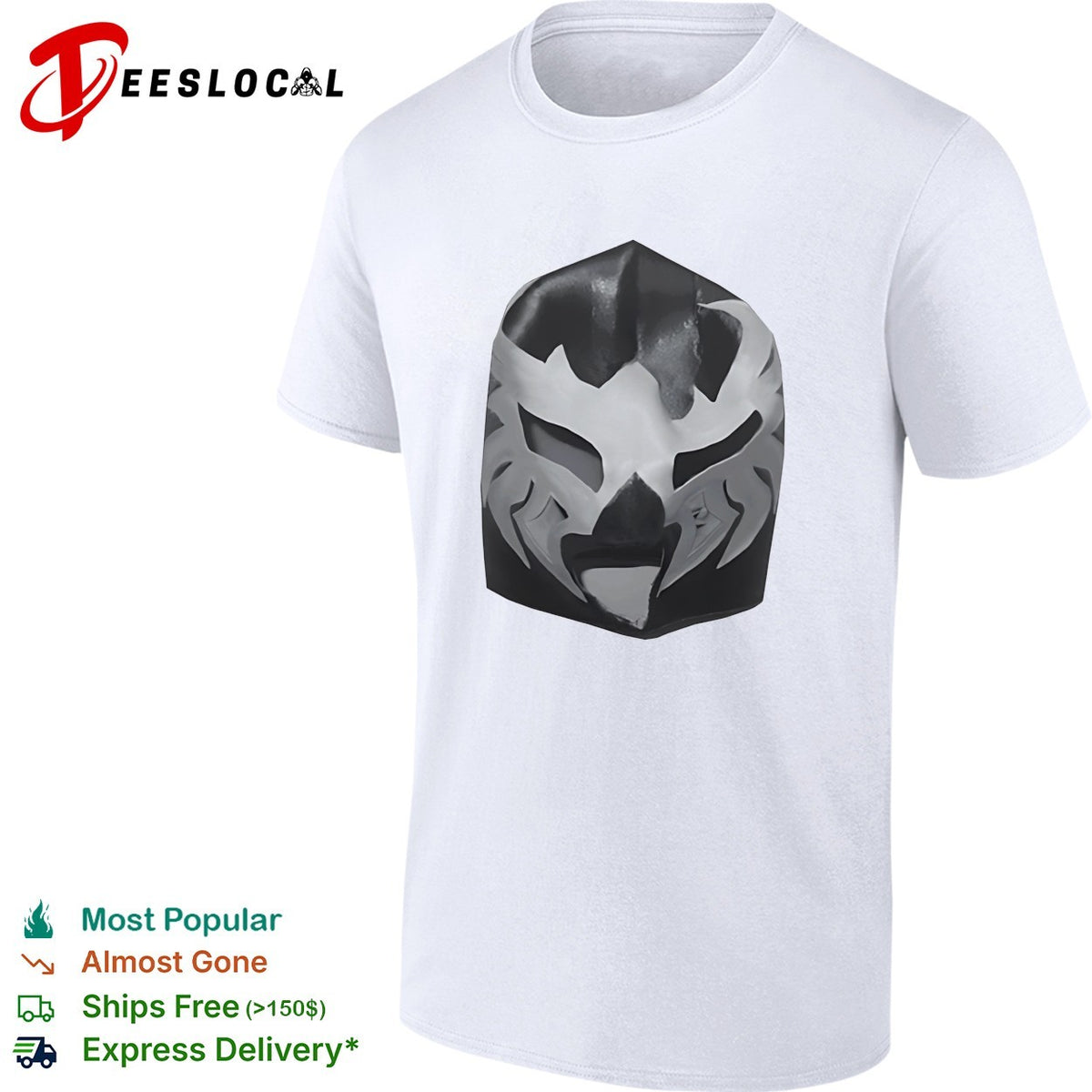 Lucha Libre Wrestling Mask Professional Mexican Luchador Costume shirt