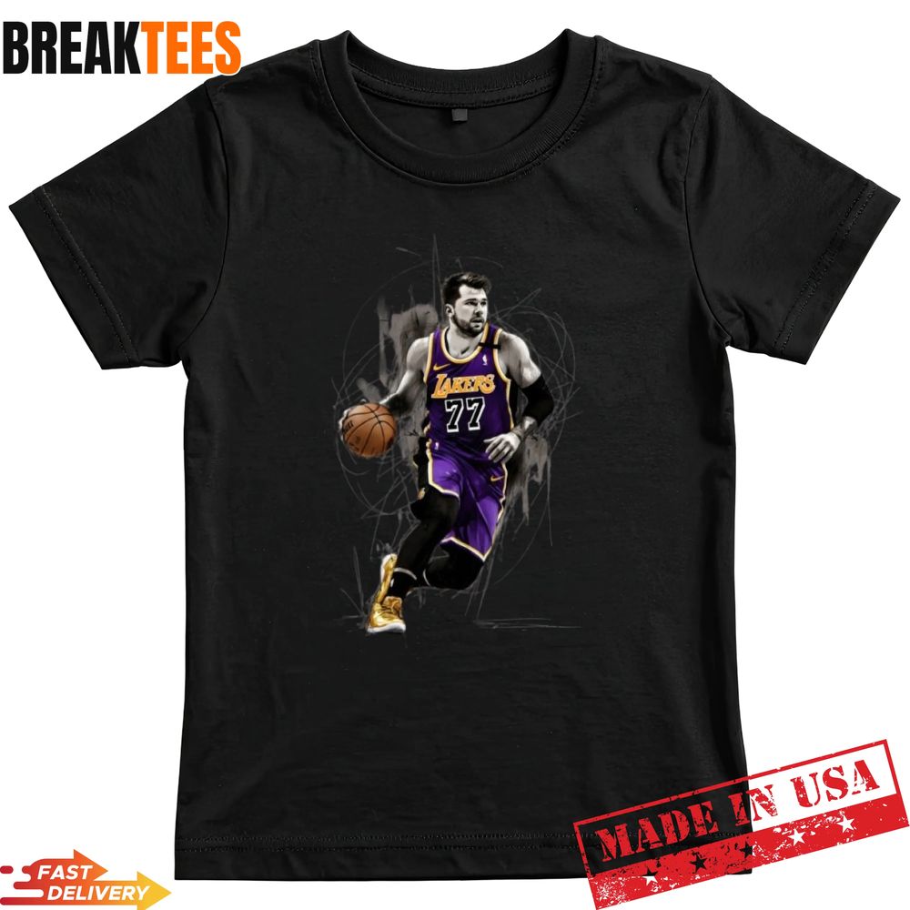 Luka Doncic Los Angeles Lakers Basketball Shirt