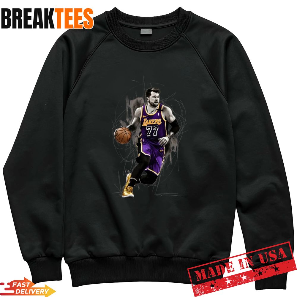 Luka Doncic Los Angeles Lakers Basketball Shirt