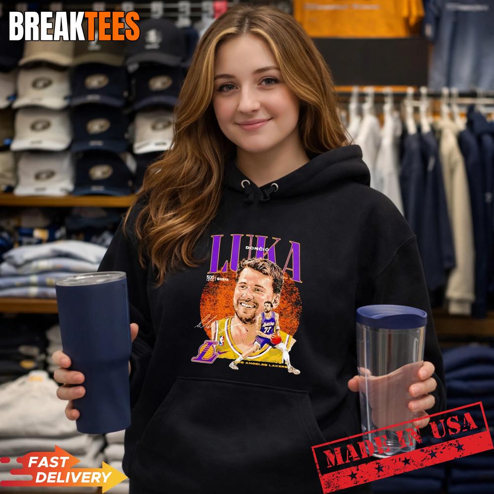 Luka Doncic Los Angeles Lakers Dual Player T-Shirt