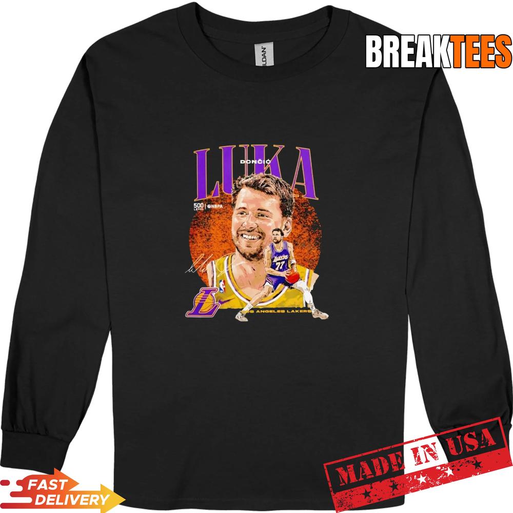 Luka Doncic Los Angeles Lakers Dual Player T-Shirt