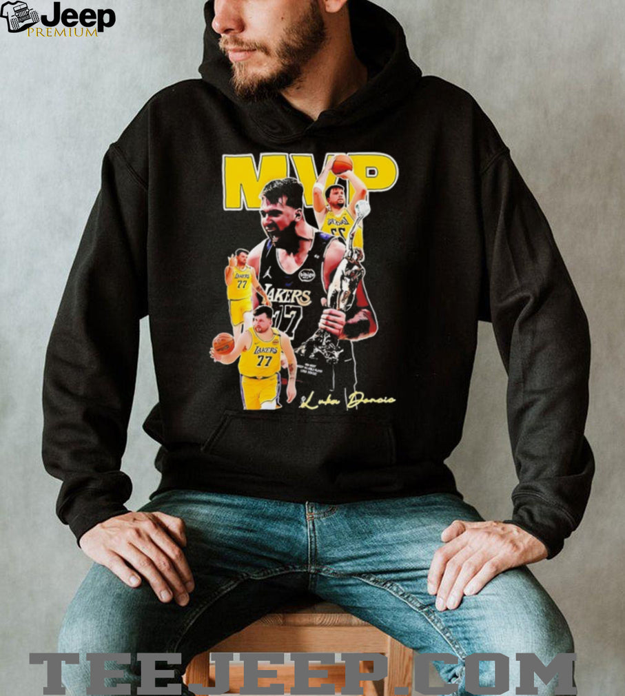 Luka Dončić MVP Dallas Mavericks Basketball Signature Graphic T Shirt