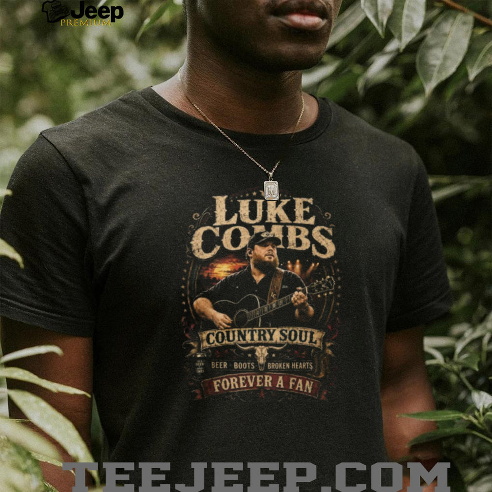 Luke Combs Country Soul Forever A Fan Music Graphic T Shirt