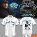 Luke Combs “My Kinda Saturday Night Tour” 2026 x Toronto Blue Jays Jersey