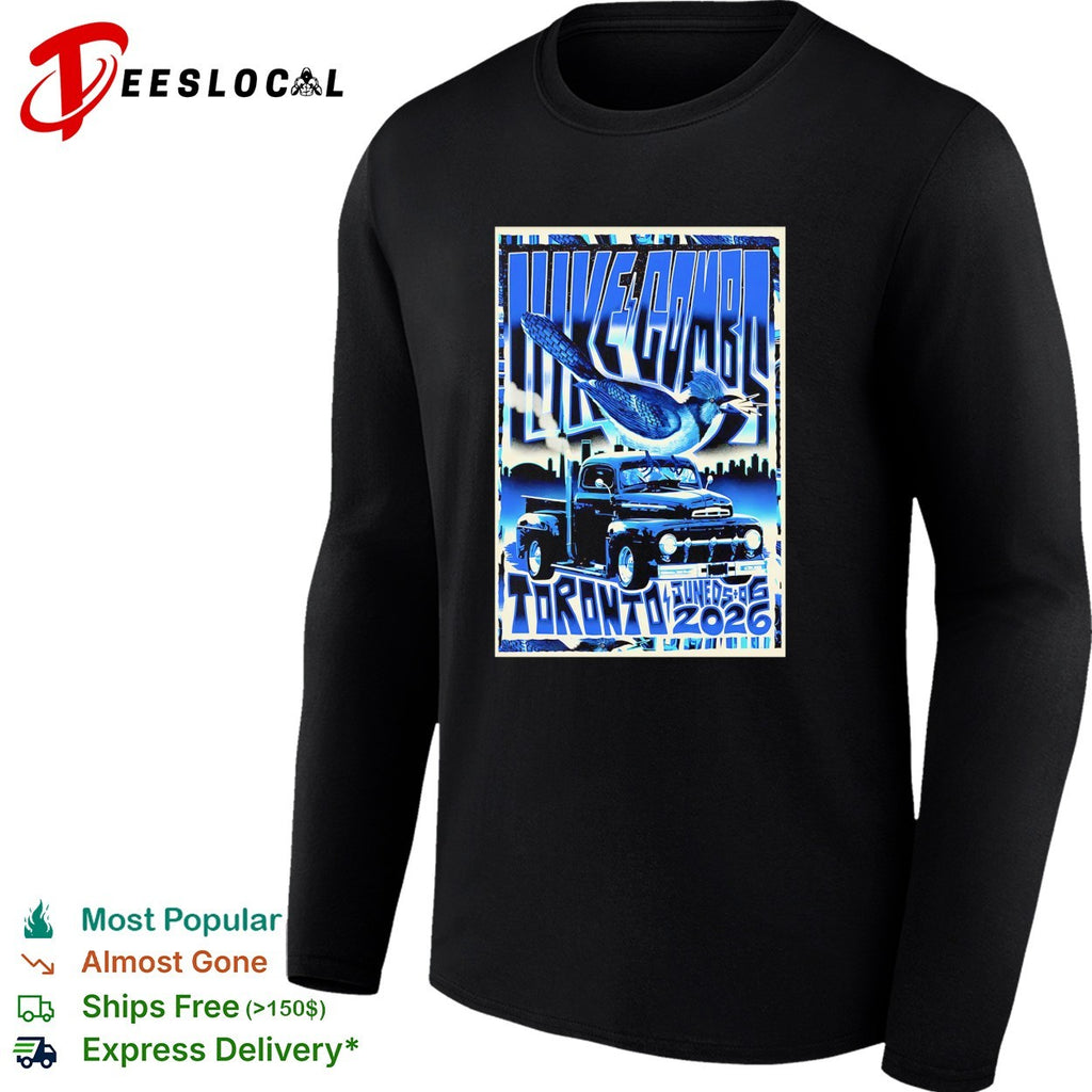 Luke Combs Toronto 2026 Blue Jay Truck Concert Tour Music Artist Event shirt