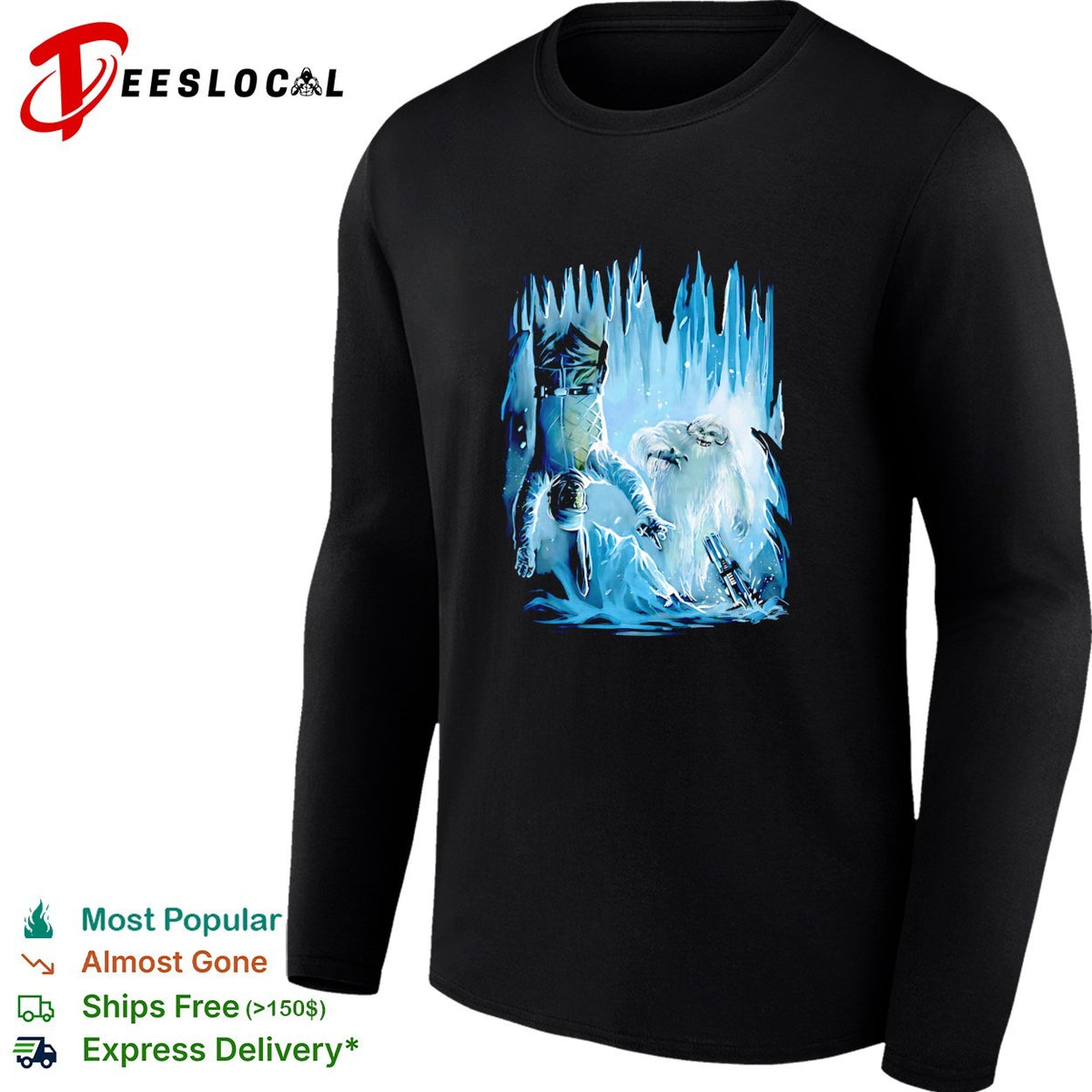 Luke Skywalker in the Wampa cave from The Empire Strikes Back shirt