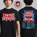 Lynyrd Skynyrd Double Trouble Vision Tour 2026 North America City Dates Two Sided T-Shirt
