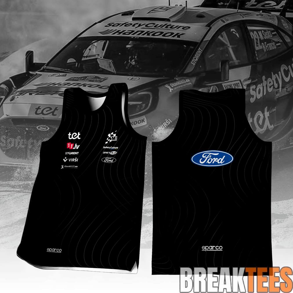 M Sport Ford World Rally Team Special Jersey Shirt