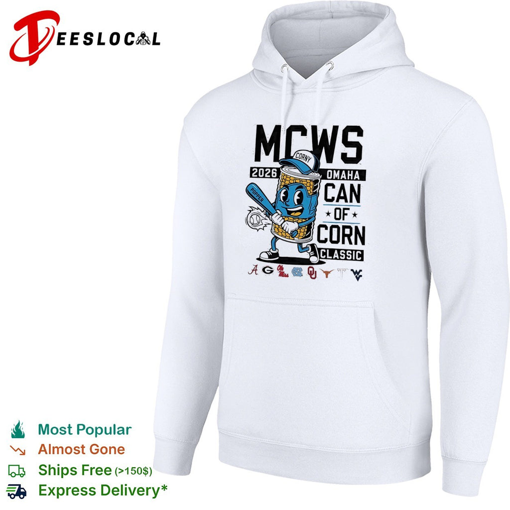 MCWS 2026 Omaha Can of Corn Classic Alabama Georgia Ole Miss North Carolina shirt