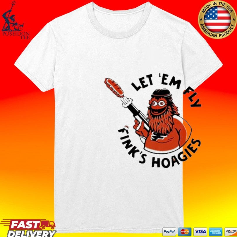 Let Em Fly Fink’s Hoagies T-shirt
