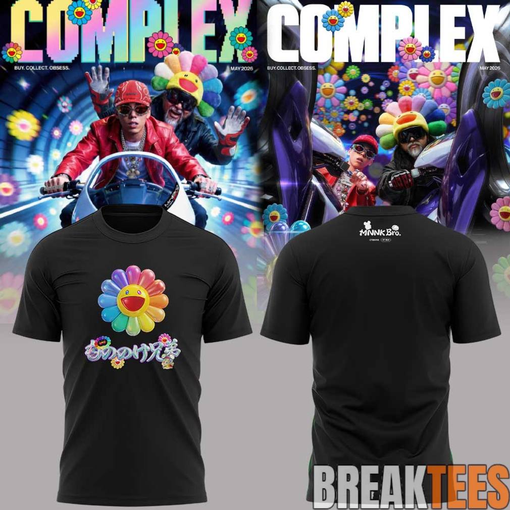 MNNK Bro. x Takashi Murakami x JP THE WAVY Collection 2026 Shirt