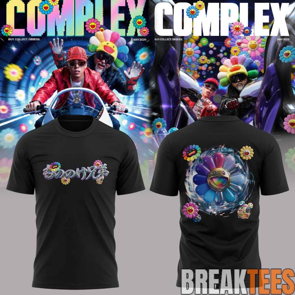 MNNK Bro. x Takashi Murakami x JP THE WAVY Collection 2026 Shirt