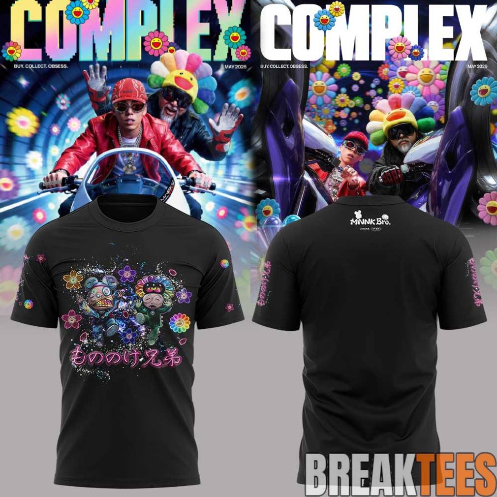 MNNK Bro. x Takashi Murakami x JP THE WAVY Collection 2026 Shirt