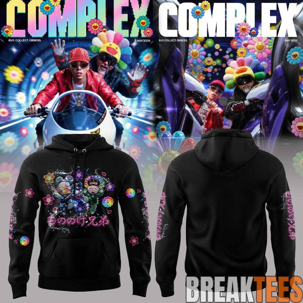 MNNK Bro. x Takashi Murakami x JP THE WAVY Hoodie