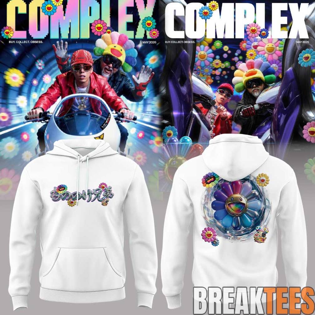 MNNK Bro. x Takashi Murakami x JP THE WAVY Hoodie