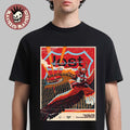 Machine Gun Kelly MGK Clarkston Michigan 2026 Event Poster At Pine Knob Music Theatre On June 16 2026 Lost Americana Tour T-Shirt