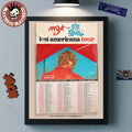 Machine Gun Kelly MGK Lost Americana Tour 2025 2026 Schedule Dates Home Decor Poster Canvas