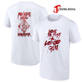 Machine Head bonescraper love is just a loaded gun logo shirt