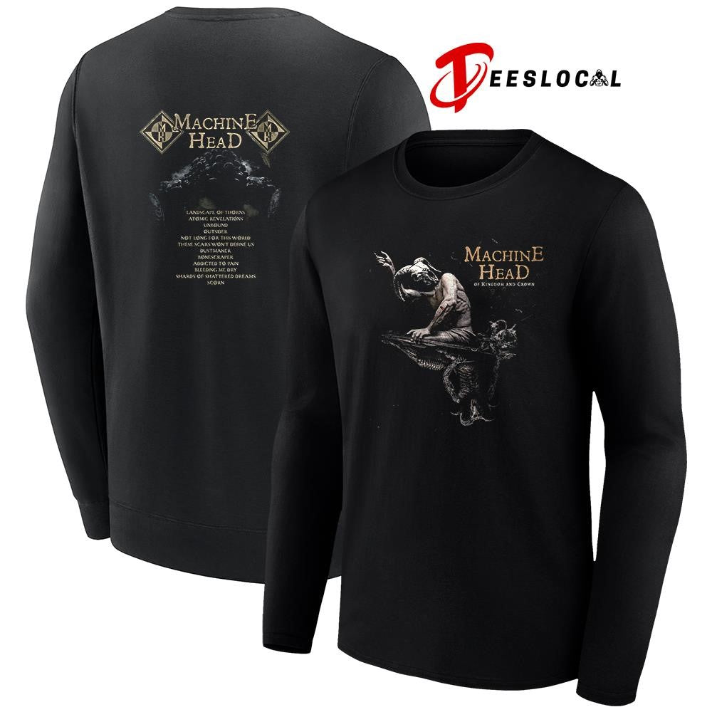 Machine Head of Kingdom and Crown Hills of Rock Festival shirt