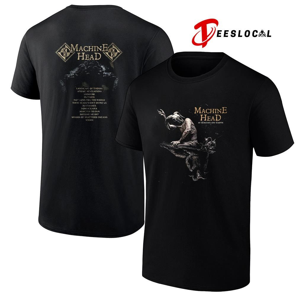 Machine Head of Kingdom and Crown Hills of Rock Festival shirt