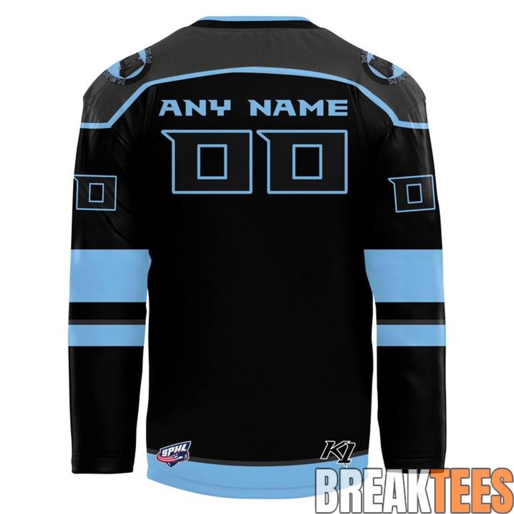 Macon Mayhem 2026 Blackout Hockey Jersey