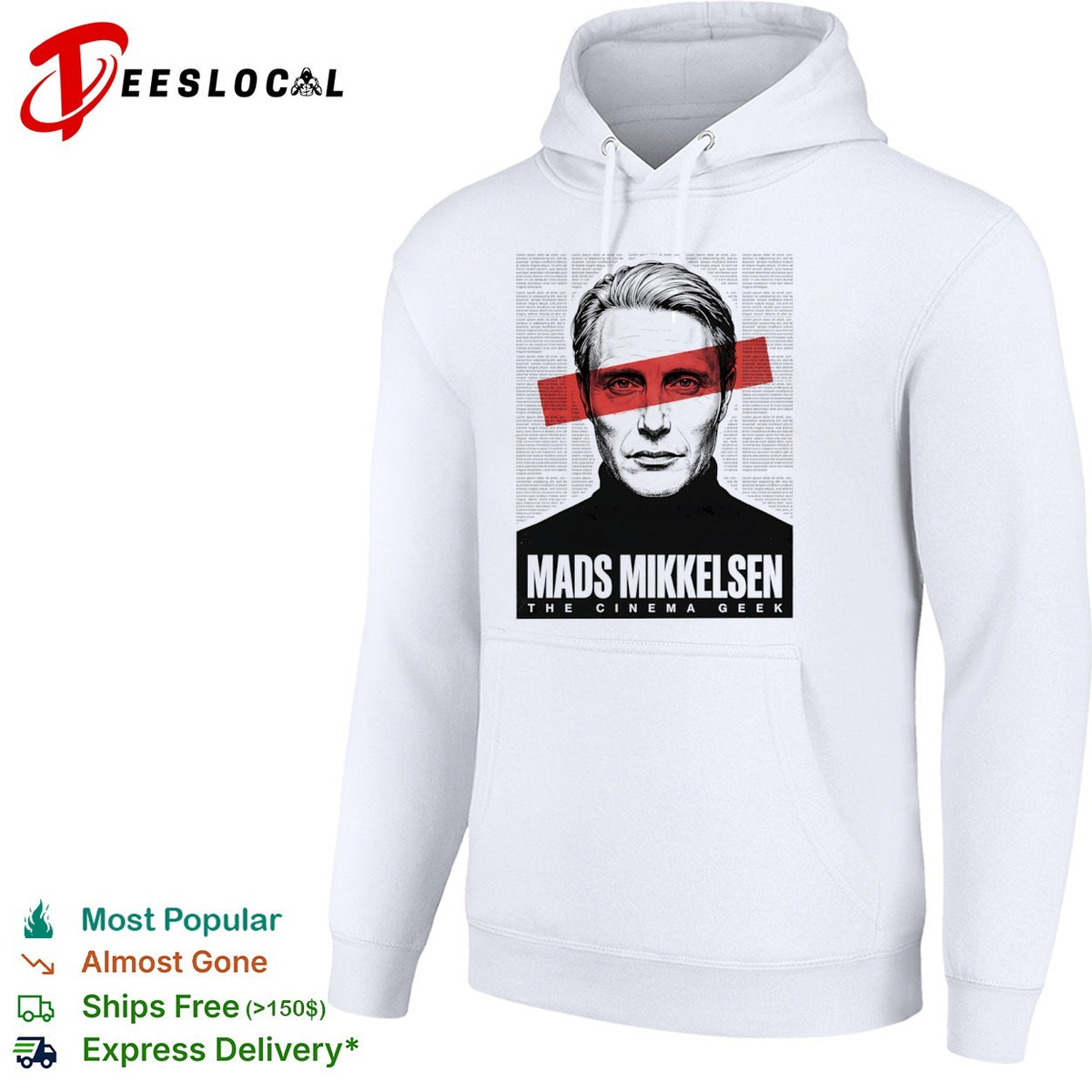 Mads Mikkelsen the Cinema Geek shirt