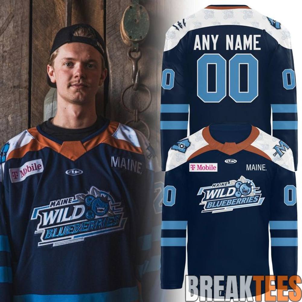 Maine Mariners 2026 Wild Blueberries Hockey Jersey