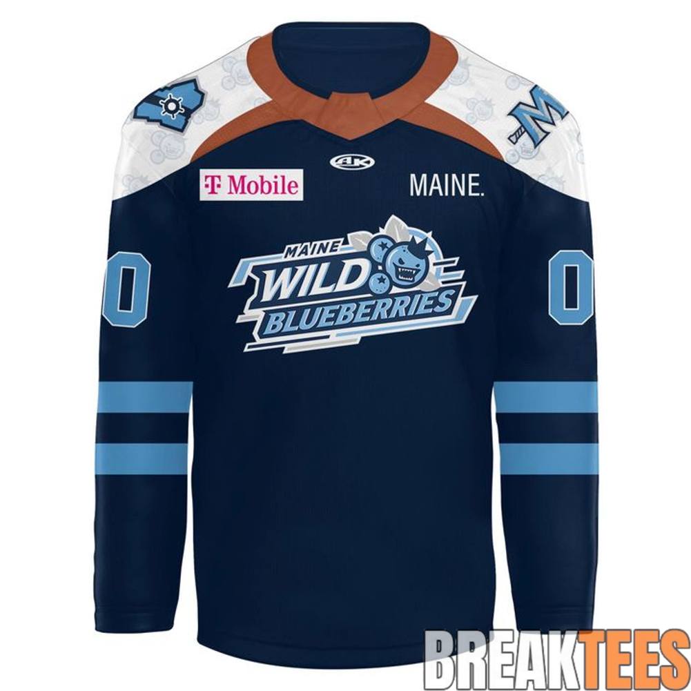 Maine Mariners 2026 Wild Blueberries Hockey Jersey