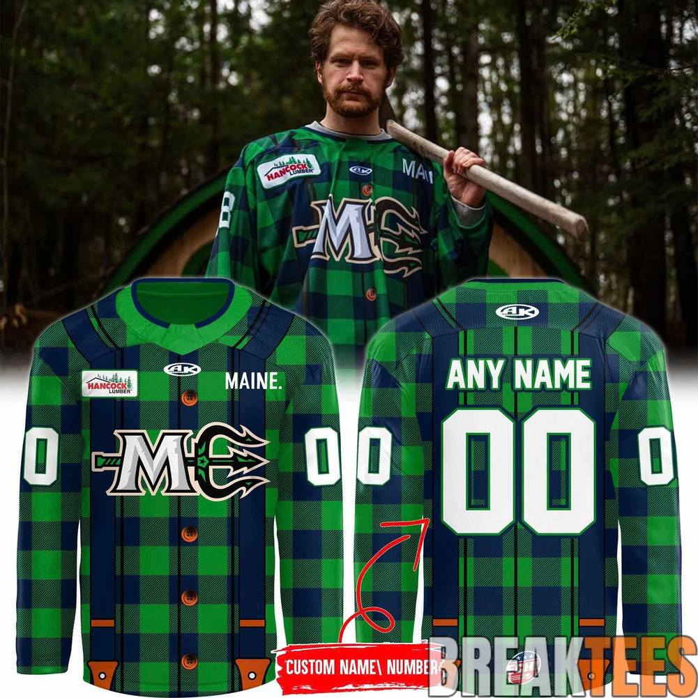 Maine Mariners Forest Lumberjack Hockey Jersey