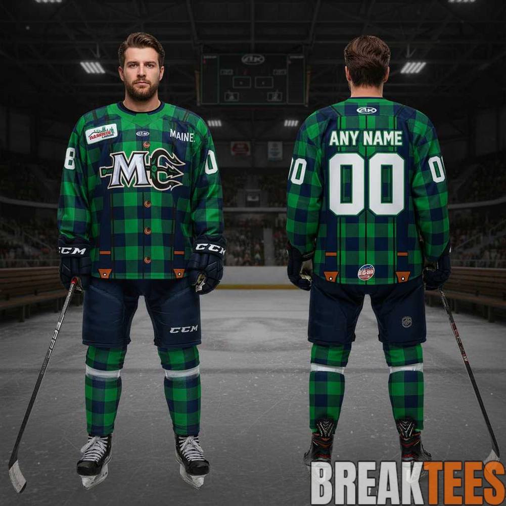 Maine Mariners Forest Lumberjack Hockey Jersey