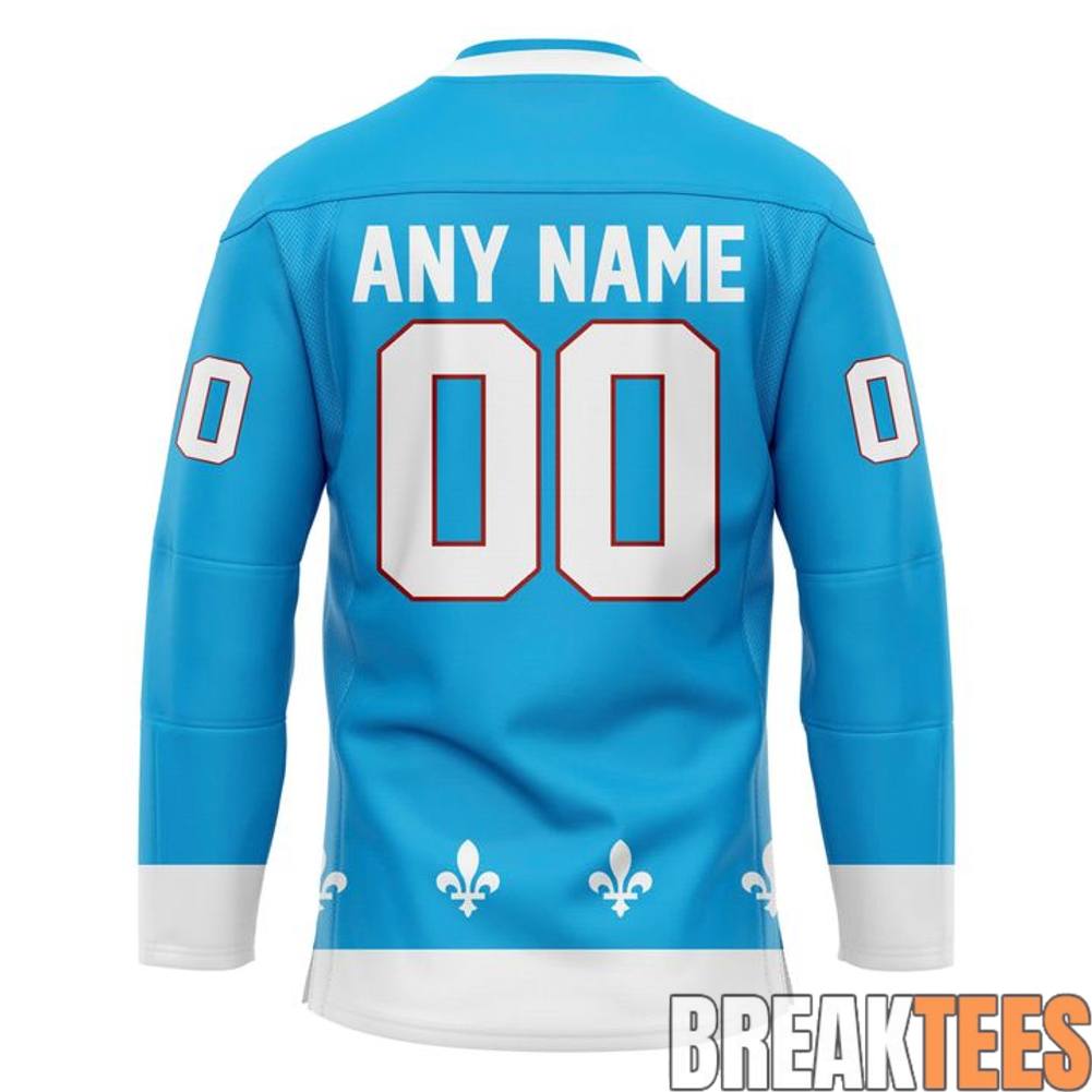 Maine Nordiques 2026 Powder Blue Hockey Jersey