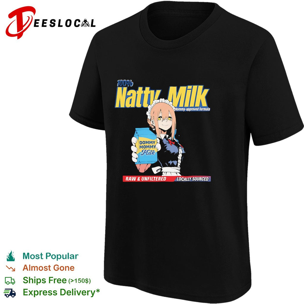 Makima Chainsaw Man 100 Percent Natty Milk Dommy Mommy Milk shirt